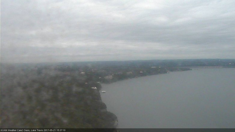Lake Travis webcam, May 21, 2017 3:00 PM CT