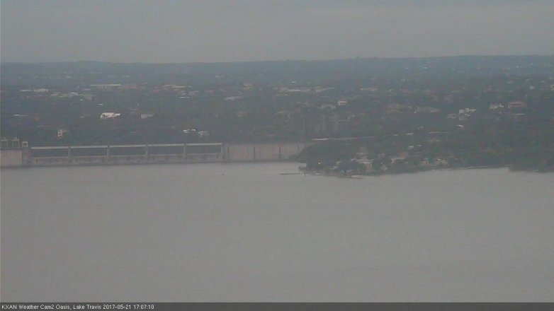 Lake Travis webcam, May 21, 2017 4:25 PM CT