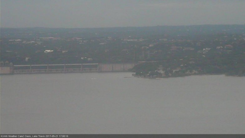 Lake Travis webcam, May 21, 2017 4:40 PM CT