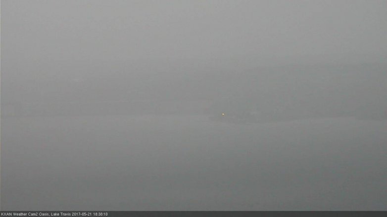 Lake Travis webcam, May 21, 2017 5:50 PM CT