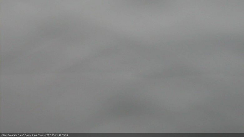 Lake Travis webcam, May 21, 2017 6:20 PM CT