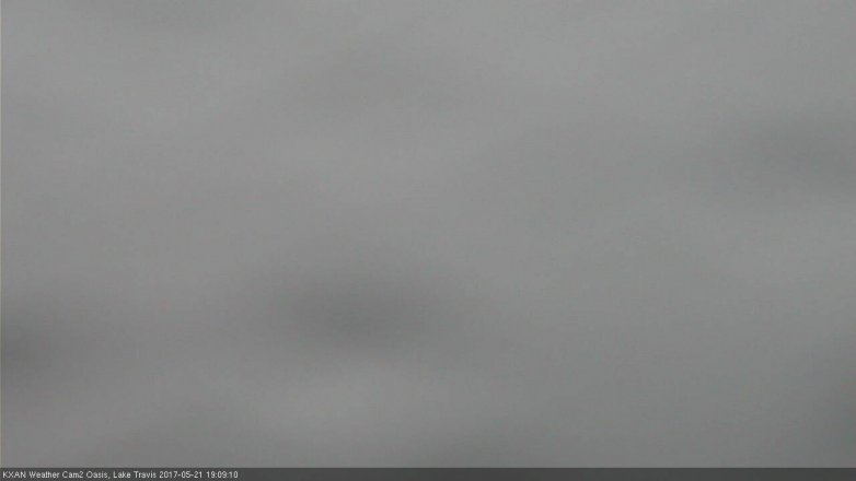 Lake Travis webcam, May 21, 2017 6:40 PM CT