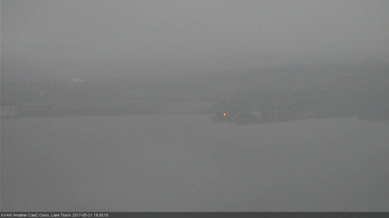 Lake Travis webcam, May 21, 2017 7:05 PM CT