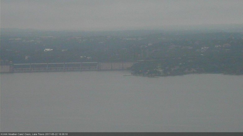 Lake Travis webcam, May 22, 2017 10:05 AM CT