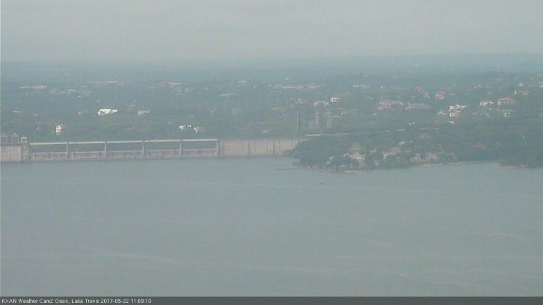 Lake Travis webcam, May 22, 2017 10:35 AM CT