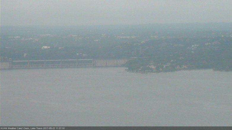 Lake Travis webcam, May 22, 2017 11:10 AM CT