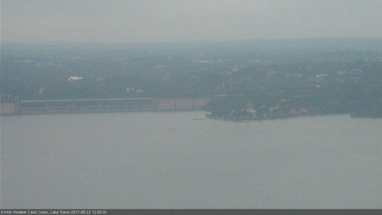 Lake Travis webcam, May 22, 2017 11:40 AM CT