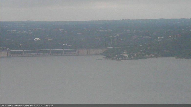 Lake Travis webcam, May 22, 2017 1:30 PM CT