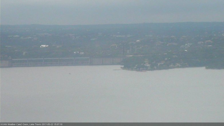 Lake Travis webcam, May 22, 2017 2:40 PM CT