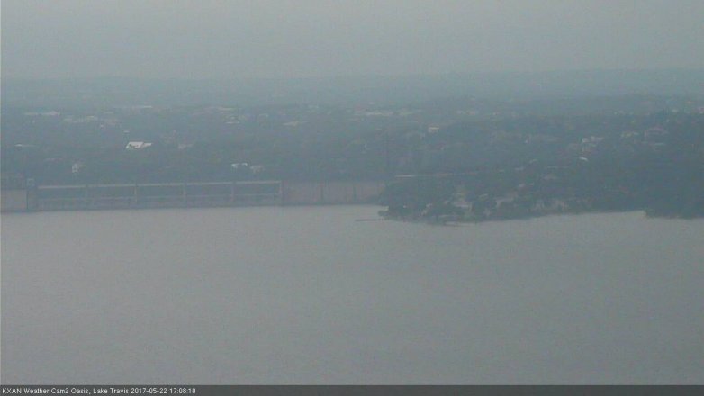 Lake Travis webcam, May 22, 2017 4:35 PM CT