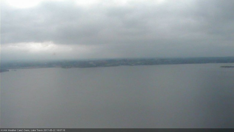 Lake Travis webcam, May 22, 2017 5:15 PM CT