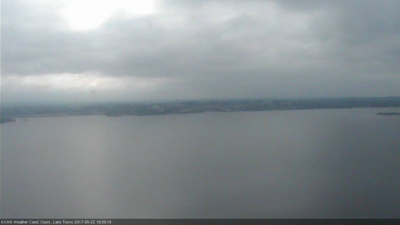 Lake Travis webcam, May 22, 2017 5:30 PM CT