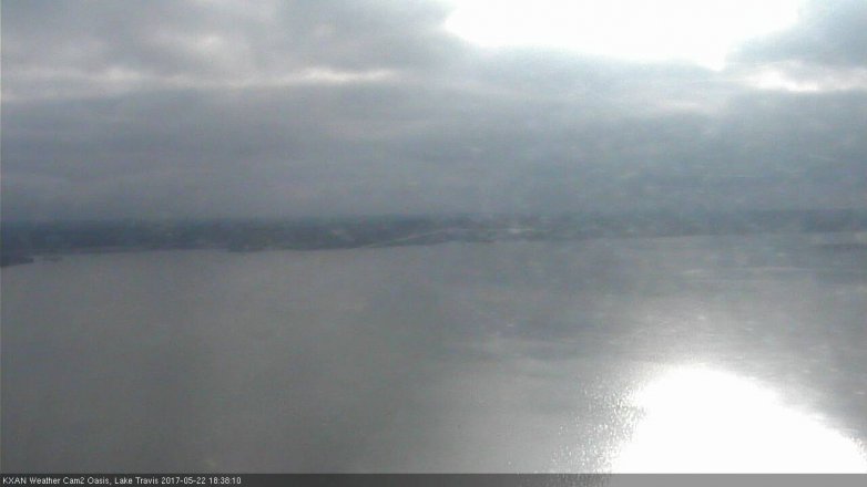 Lake Travis webcam, May 22, 2017 6:10 PM CT