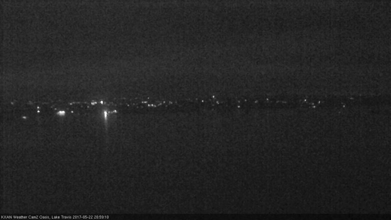 Lake Travis webcam, May 22, 2017 8:10 PM CT