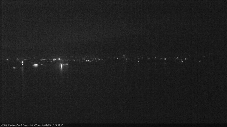Lake Travis webcam, May 22, 2017 8:15 PM CT