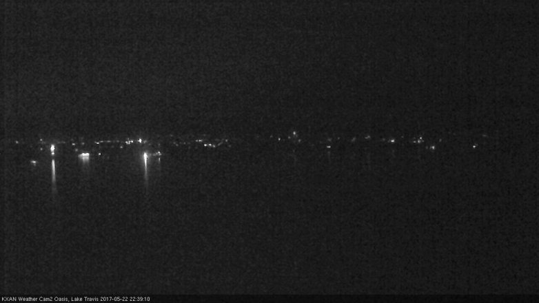 Lake Travis webcam, May 22, 2017 9:55 PM CT