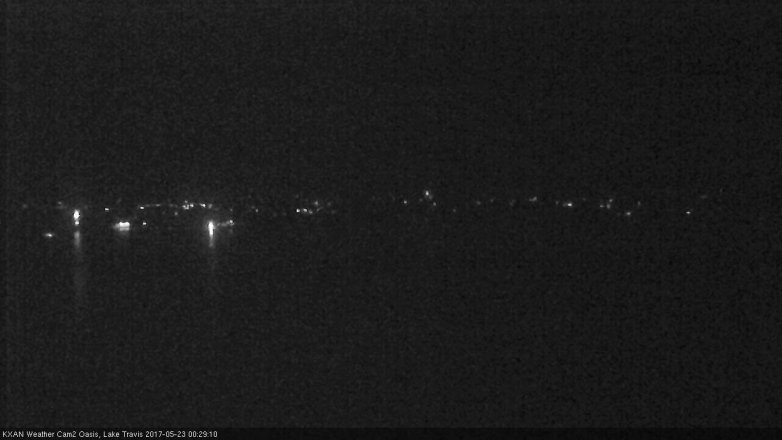Lake Travis webcam, May 22, 2017 12:00 AM CT