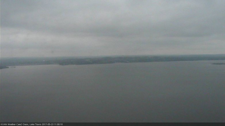 Lake Travis webcam, May 23, 2017 10:15 AM CT