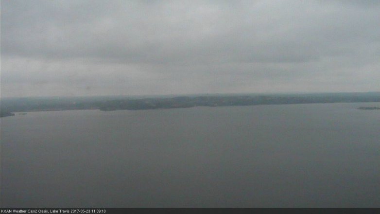 Lake Travis webcam, May 23, 2017 10:30 AM CT