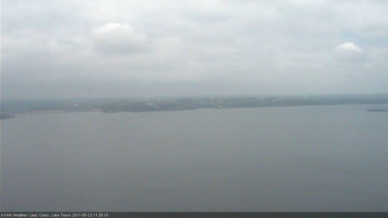 Lake Travis webcam, May 23, 2017 10:45 AM CT