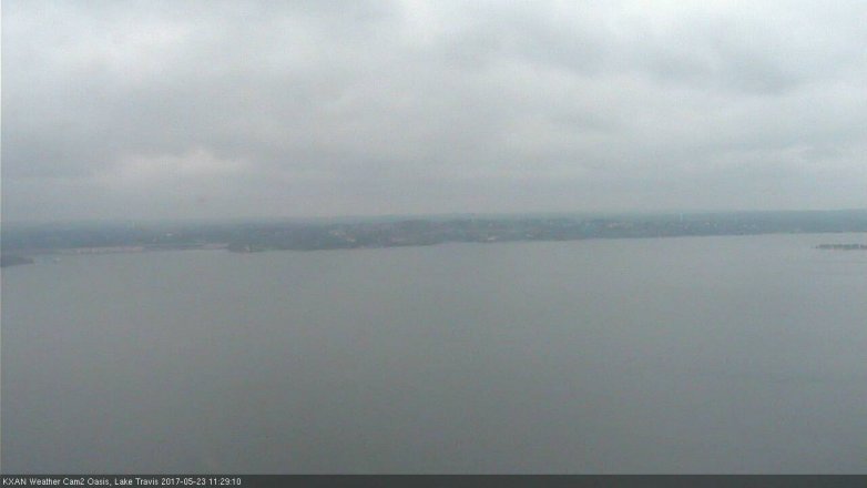 Lake Travis webcam, May 23, 2017 11:00 AM CT