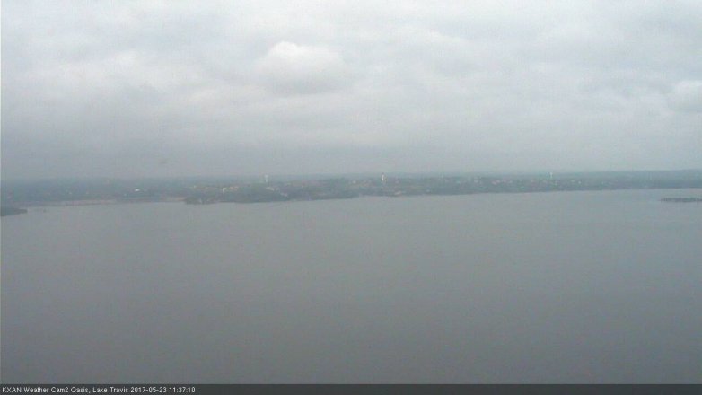 Lake Travis webcam, May 23, 2017 11:05 AM CT