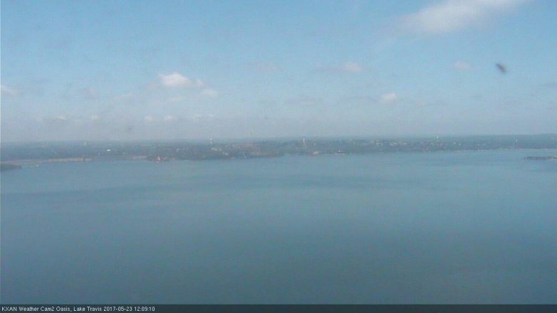 Lake Travis webcam, May 23, 2017 11:25 AM CT