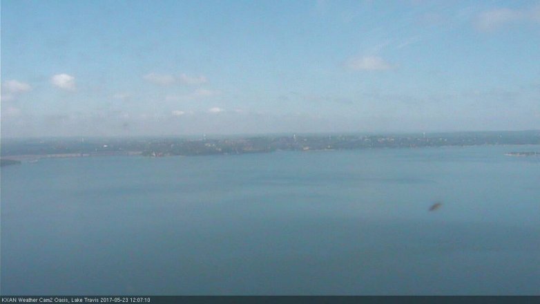 Lake Travis webcam, May 23, 2017 11:35 AM CT