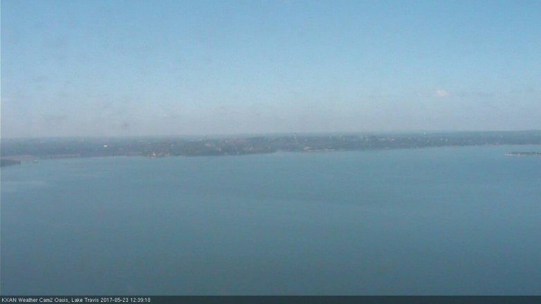 Lake Travis webcam, May 23, 2017 12:10 PM CT