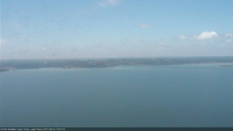 Lake Travis webcam, May 23, 2017 12:35 PM CT