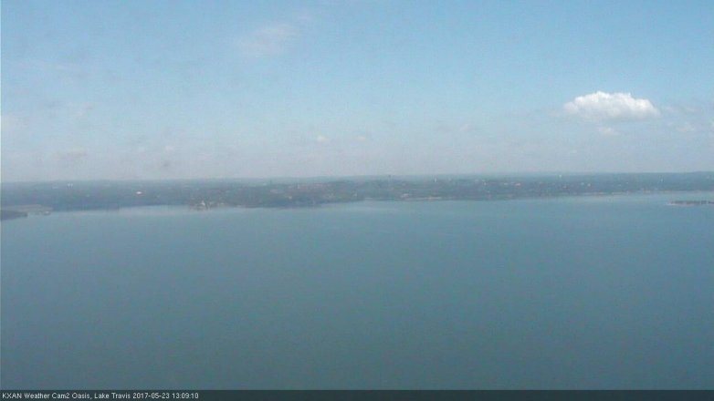 Lake Travis webcam, May 23, 2017 12:40 PM CT