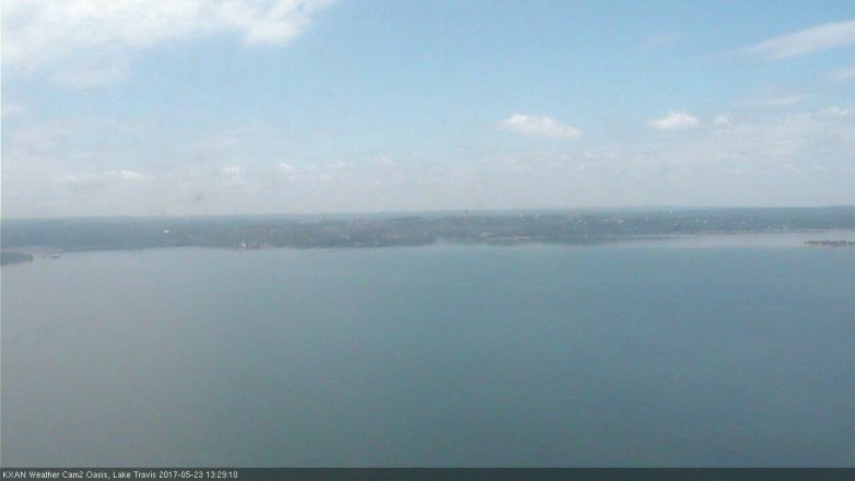 Lake Travis webcam, May 23, 2017 12:45 PM CT