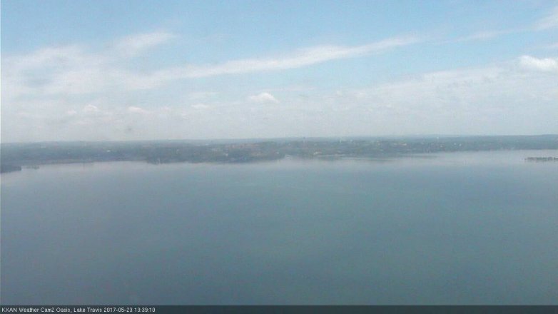 Lake Travis webcam, May 23, 2017 12:55 PM CT