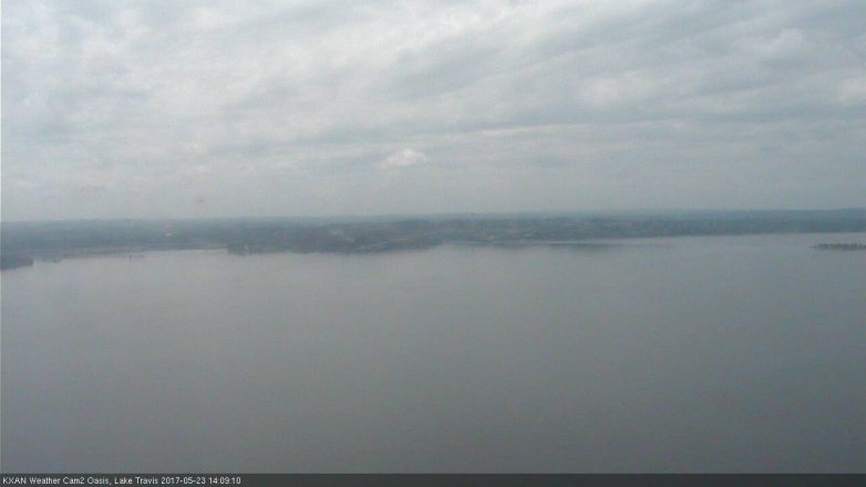 Lake Travis webcam, May 23, 2017 1:15 PM CT
