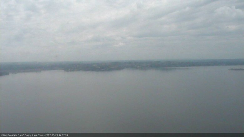 Lake Travis webcam, May 23, 2017 1:30 PM CT