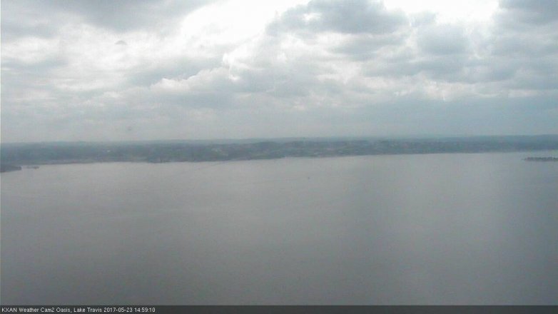 Lake Travis webcam, May 23, 2017 2:30 PM CT