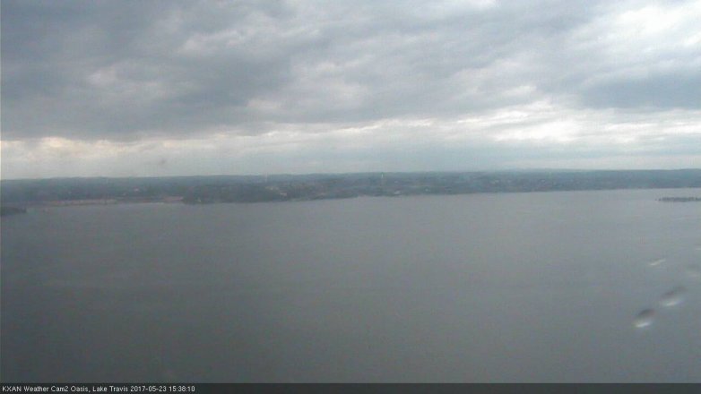 Lake Travis webcam, May 23, 2017 3:10 PM CT