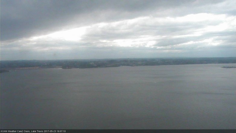 Lake Travis webcam, May 23, 2017 3:40 PM CT