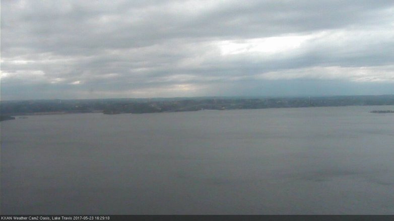 Lake Travis webcam, May 23, 2017 3:45 PM CT