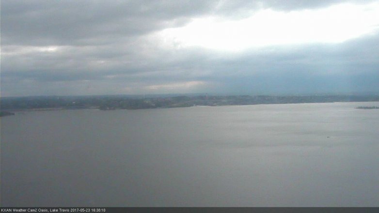 Lake Travis webcam, May 23, 2017 3:50 PM CT