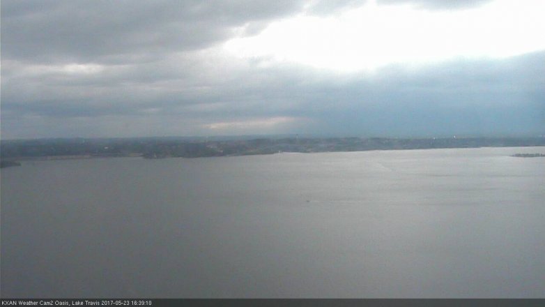 Lake Travis webcam, May 23, 2017 4:00 PM CT