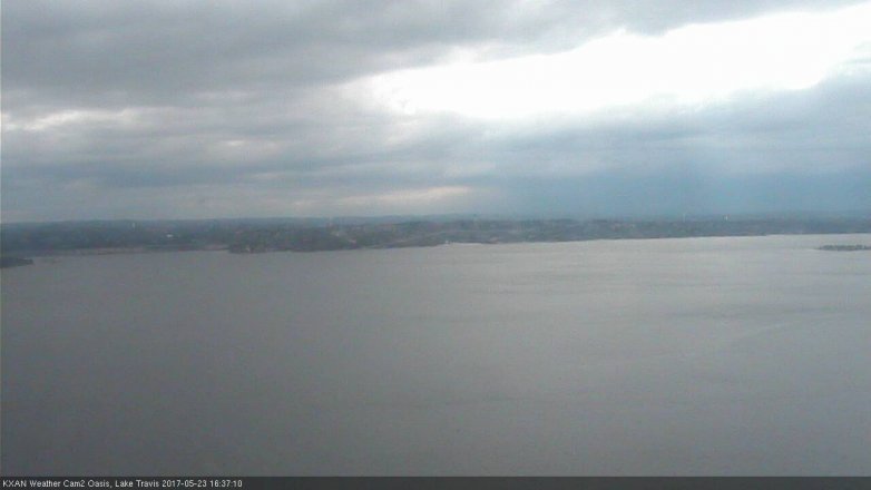 Lake Travis webcam, May 23, 2017 4:05 PM CT