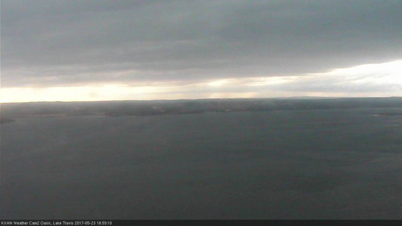 Lake Travis webcam, May 23, 2017 4:30 PM CT
