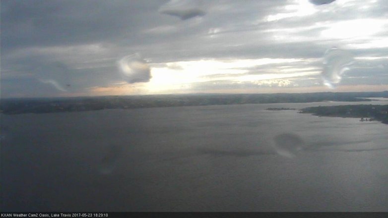 Lake Travis webcam, May 23, 2017 6:00 PM CT