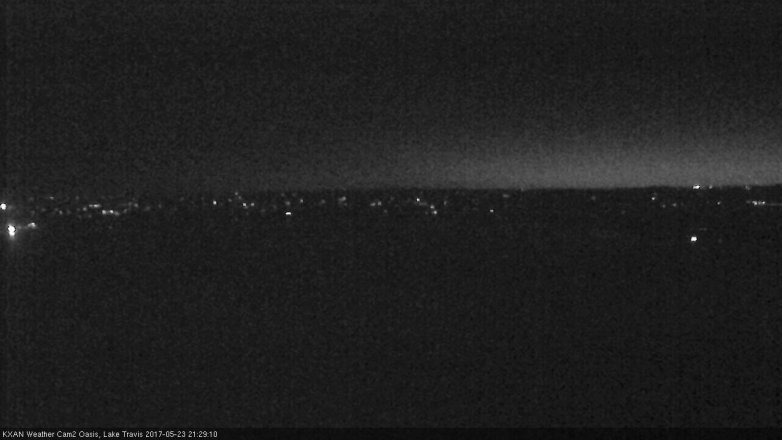 Lake Travis webcam, May 23, 2017 8:35 PM CT