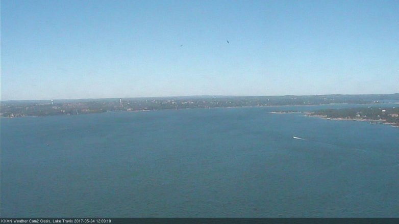 Lake Travis webcam, May 24, 2017 11:15 AM CT