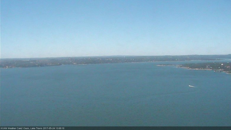 Lake Travis webcam, May 24, 2017 12:15 PM CT