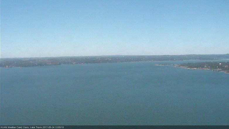 Lake Travis webcam, May 24, 2017 12:35 PM CT