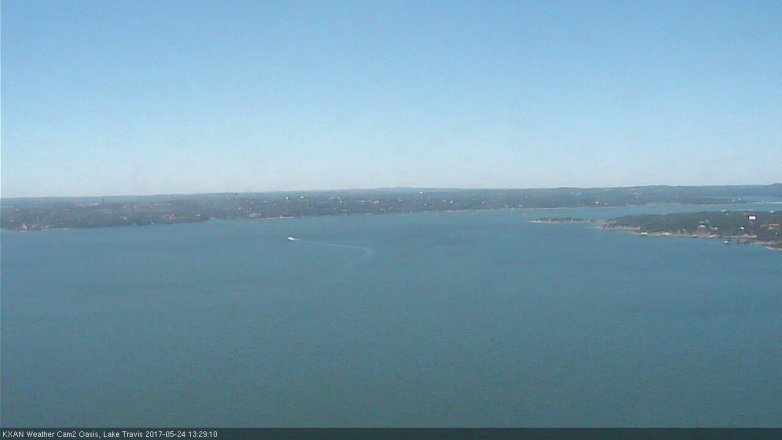 Lake Travis webcam, May 24, 2017 12:55 PM CT