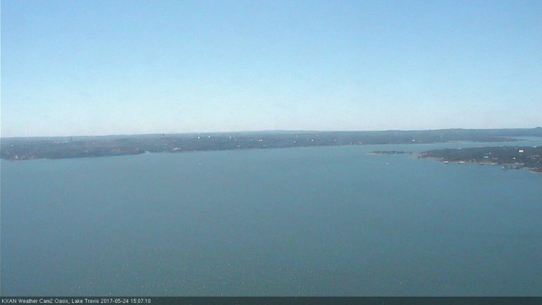 Lake Travis webcam, May 24, 2017 2:30 PM CT